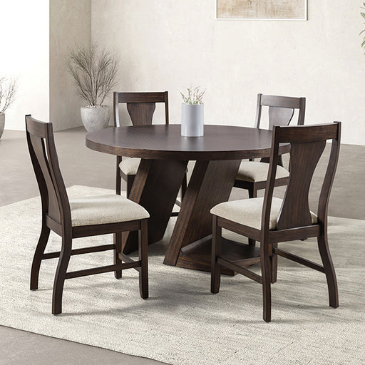 Holsworthy 5 Pc Dining Table Set - Visions in Furniture (La Mirada, CA)