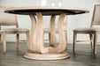 Orbetello 5 Pc Dining Table Set Natural - Visions in Furniture (La Mirada, CA)