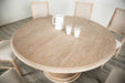 Orbetello 5 Pc Dining Table Set Natural - Visions in Furniture (La Mirada, CA)