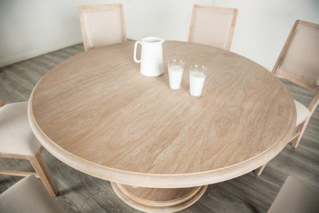 Orbetello 5 Pc Dining Table Set Natural - Visions in Furniture (La Mirada, CA)