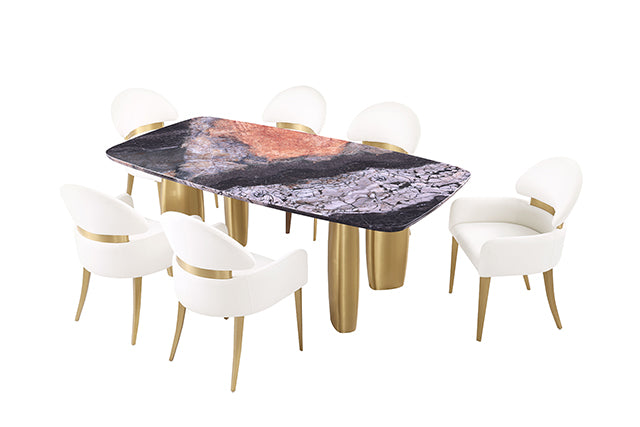 Northolt 5 Pc Dining Table Set - Visions in Furniture (La Mirada, CA)