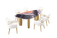 Northwich 5 Pc Dining Table Set - Visions in Furniture (La Mirada, CA)