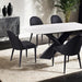 Lenvik 7 Pc Dining Table Set White - Visions in Furniture (La Mirada, CA)