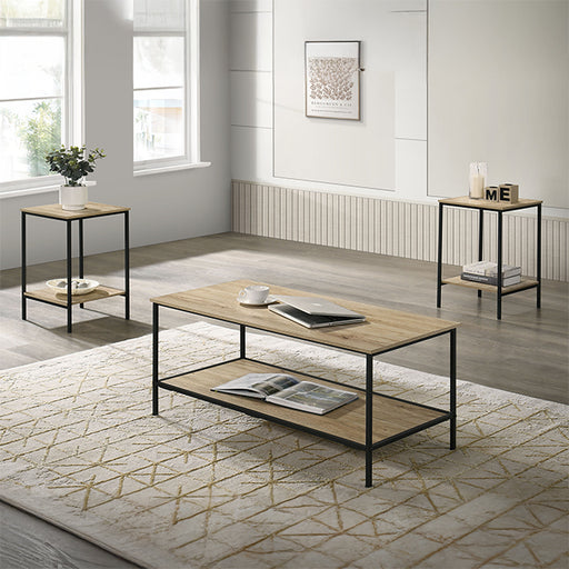 Pallas 3 Pc. Table Set Natural - Visions in Furniture (La Mirada, CA)