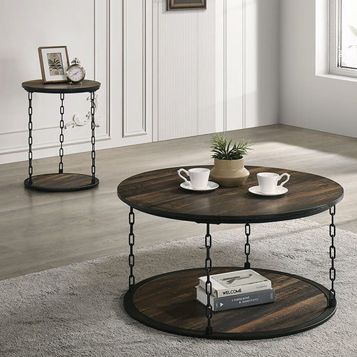 Ophira 3 Pc. Table Set Brown - Visions in Furniture (La Mirada, CA)