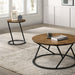 Ronde 3 Pc. Table Set Natural - Visions in Furniture (La Mirada, CA)
