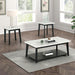Thisted Square Marble End Table - Visions in Furniture (La Mirada, CA)
