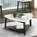 Thisted Triangle Marble Coffee Table - Visions in Furniture (La Mirada, CA)