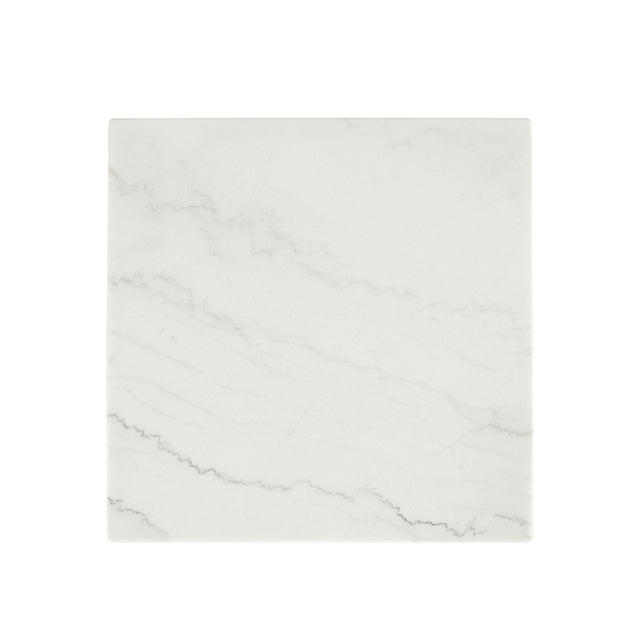 Thisted Square Marble End Table - Visions in Furniture (La Mirada, CA)