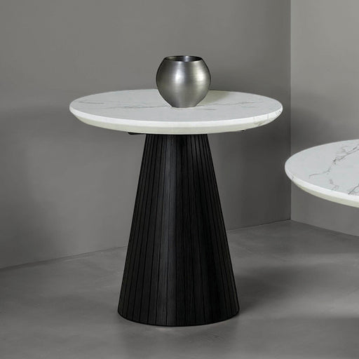 Sindal Round End Table - Visions in Furniture (La Mirada, CA)