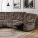 Hieronymus Power Sectional Brown - Visions in Furniture (La Mirada, CA)