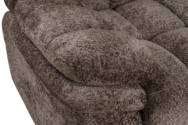 Hieronymus Power Sectional Brown - Visions in Furniture (La Mirada, CA)