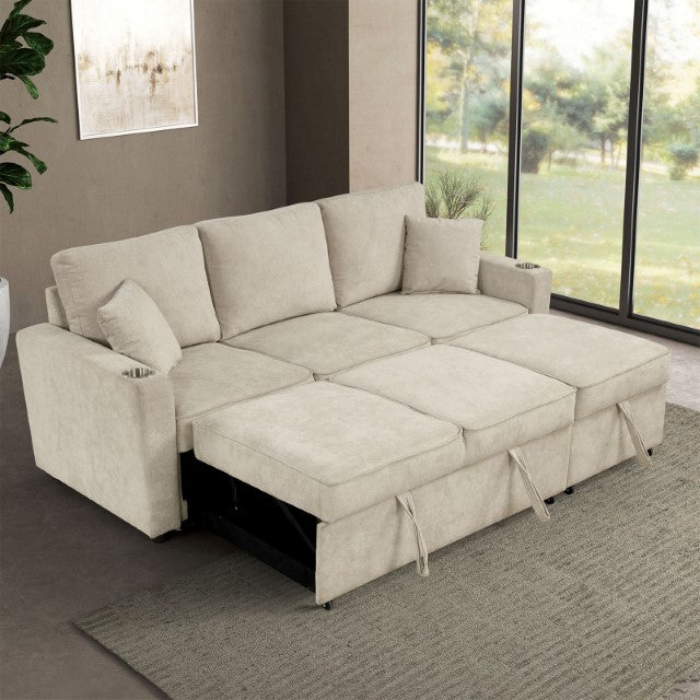 Kendal Sleeper Sofa Sectional - Visions in Furniture (La Mirada, CA)