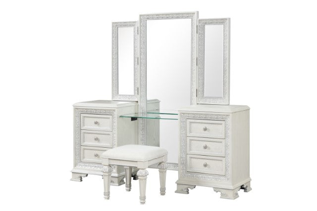 Stella Mia Vanity Set - Visions in Furniture (La Mirada, CA)