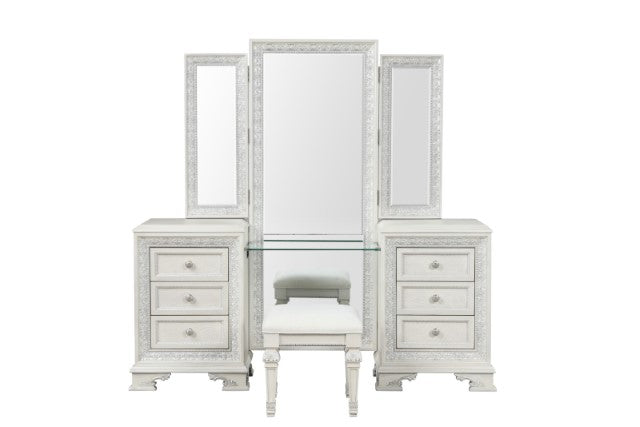 Stella Mia Vanity Set - Visions in Furniture (La Mirada, CA)
