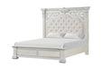 Promenade Bed Dark Brown & White - Visions in Furniture (La Mirada, CA)