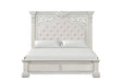 Promenade E.King & Queen Bed Brown & White - Visions in Furniture (La Mirada, CA)