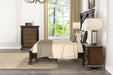 Promenade E.King & Queen Bed Brown & White - Visions in Furniture (La Mirada, CA)