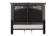 Promenade E.King & Queen Bed Brown & White - Visions in Furniture (La Mirada, CA)