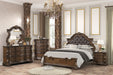 Leovanni 4 Pc Queen Bedroom Set Brown - Visions in Furniture (La Mirada, CA)