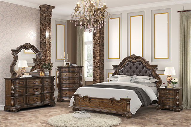Leovanni E.King & Queen Bed - Visions in Furniture (La Mirada, CA)