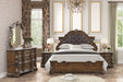 Leovanni 4 Pc Queen Bedroom Set Brown - Visions in Furniture (La Mirada, CA)