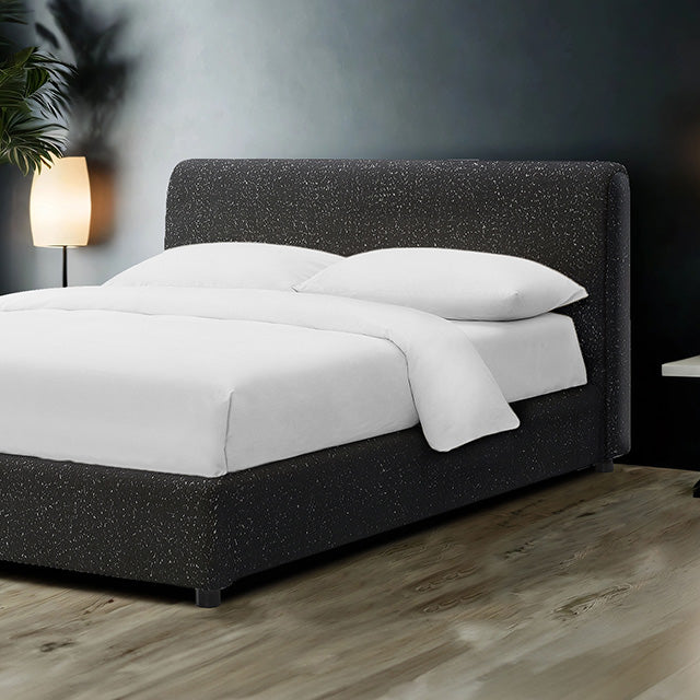 Vertham Bed Black & White - Visions in Furniture (La Mirada, CA)
