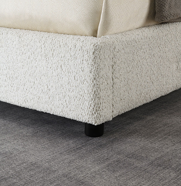 Vertham Bed Black & White - Visions in Furniture (La Mirada, CA)