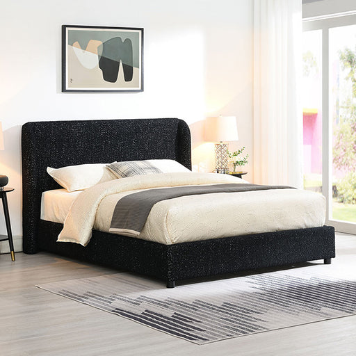 Laverni Bed Black, Grey & White - Visions in Furniture (La Mirada, CA)
