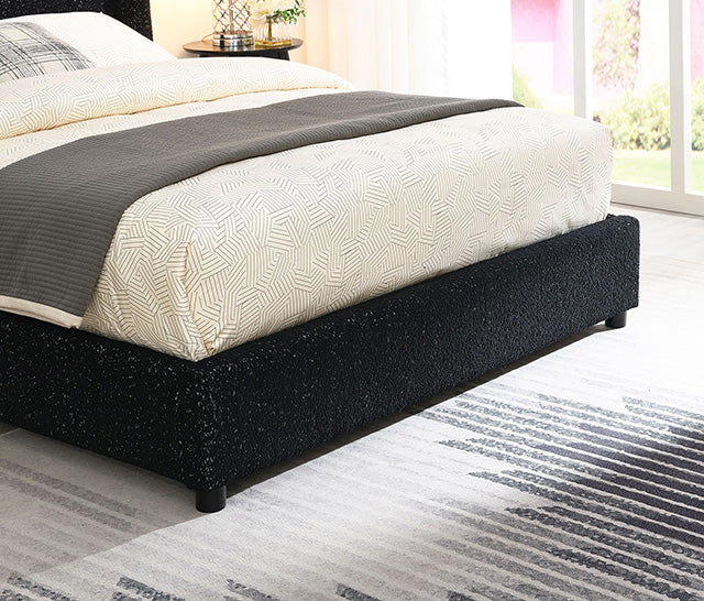 Laverni E.King, Full, & Queen Bed White, Grey, & Black - Visions in Furniture (La Mirada, CA)