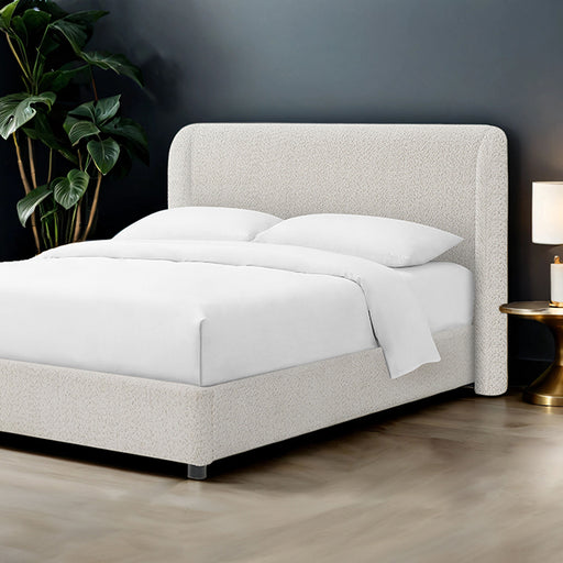 Laverni E.King, Full, & Queen Bed White, Grey, & Black - Visions in Furniture (La Mirada, CA)