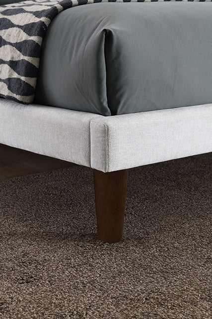 Verwood Bed Gray & Light Gray - Visions in Furniture (La Mirada, CA)