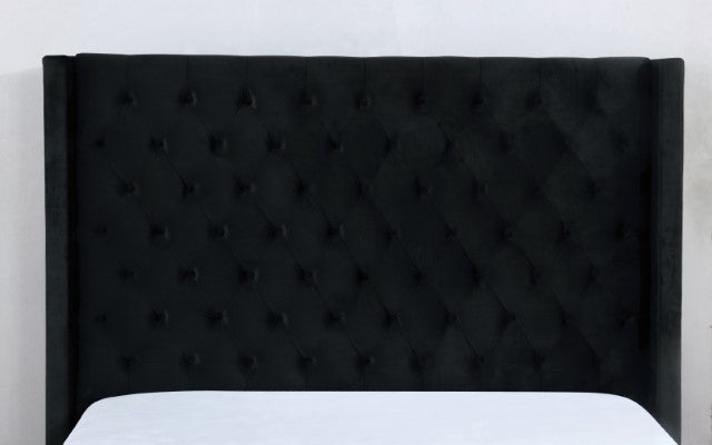 Ryleigh Bed Black, Grey, & Navy - Visions in Furniture (La Mirada, CA)