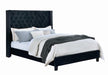 Ryleigh Bed Black, Grey, & Navy - Visions in Furniture (La Mirada, CA)