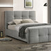 Merced Bed Gray & Ivory - Visions in Furniture (La Mirada, CA)