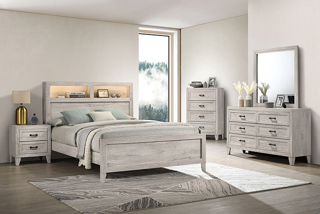 Mysen Queen Bed - Visions in Furniture (La Mirada, CA)