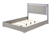 Sinistra Bed Beige, Black, White - Visions in Furniture (La Mirada, CA)