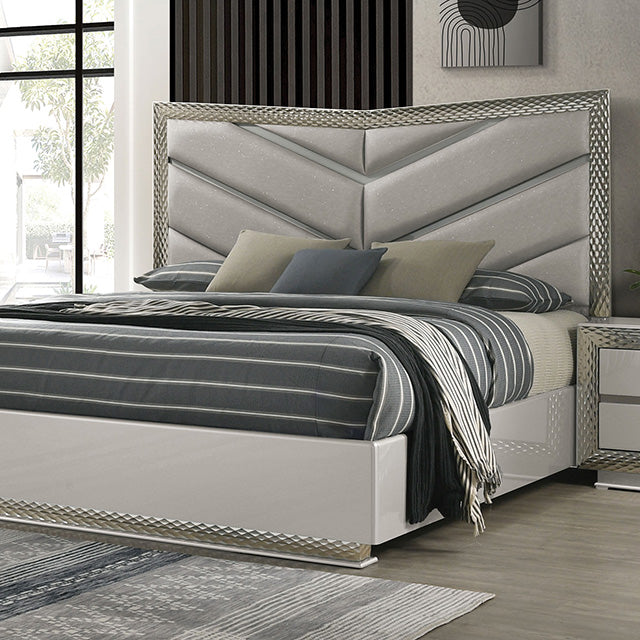 Ventnor E.King & Queen Bed - Visions in Furniture (La Mirada, CA)