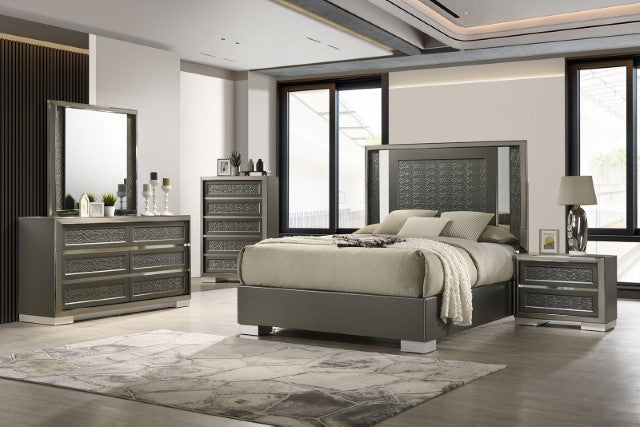 Leyland E.King & Queen Bed - Visions in Furniture (La Mirada, CA)