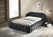 Newquay Bed Black, White, & Gray - Visions in Furniture (La Mirada, CA)