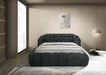 Newquay Bed Black, White, & Gray - Visions in Furniture (La Mirada, CA)