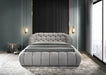 Newquay Bed Black, White, & Gray - Visions in Furniture (La Mirada, CA)