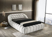 Newquay Bed Black, White, & Gray - Visions in Furniture (La Mirada, CA)