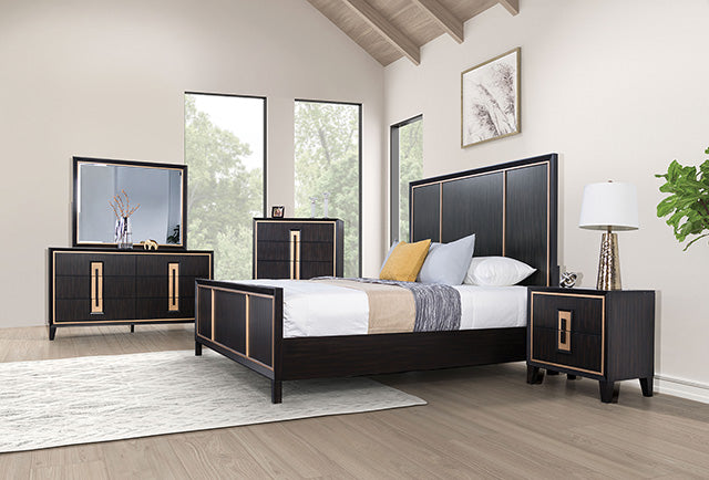 Kenyada E.King & Queen Bed - Visions in Furniture (La Mirada, CA)