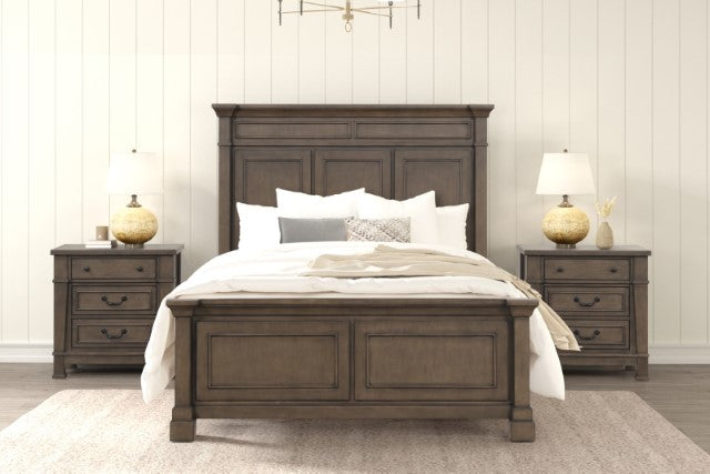 Huddersfield E.King & Queen Bed - Visions in Furniture (La Mirada, CA)