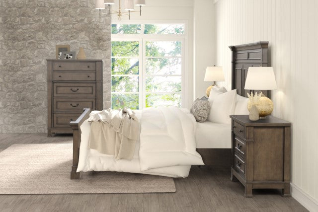 Huddersfield E.King & Queen Bed - Visions in Furniture (La Mirada, CA)