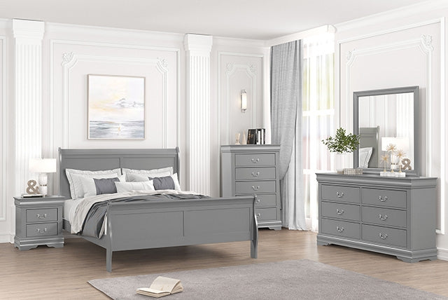 Louis Philippe Bed - Visions in Furniture (La Mirada, CA)