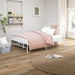 Nicoli Full Metal Bed - Visions in Furniture (La Mirada, CA)
