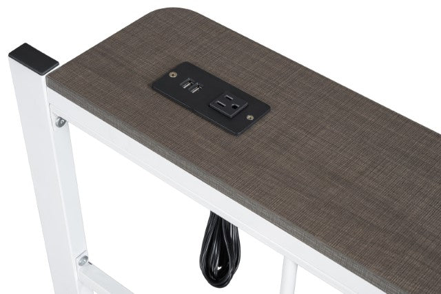 Nicoli Queen Metal Bed With Underbed Storage - Visions in Furniture (La Mirada, CA)