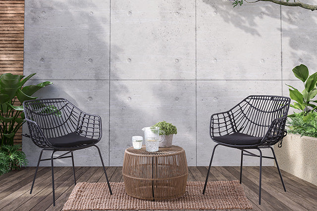Livana Outdoor Chair (2/CTN) - Visions in Furniture (La Mirada, CA)